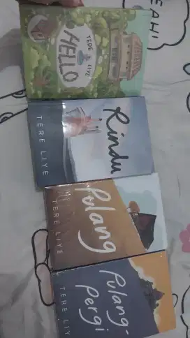 Novel Hello Tere Liye, Rindu Tere Liye, Pulang Tere Liye, Pulang-Pergi