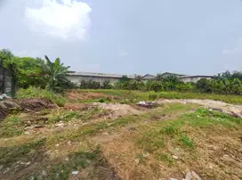 Dijual Tanah + Pabrik Pinggir Jalan Raya di Legok, Tangerang