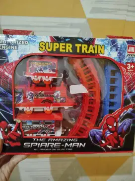Mainan kereta Spider-Man