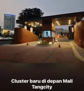 Segera dibuka projek depan TangCity Mall Tangerang kota