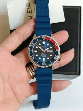 Alba Active AL4247X1 Automatic Men Pepsi Original bekas fullset sangat