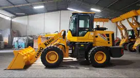 Ready Wheel Loader China Tangguh Sparepart Mudah Kapasitas 1 - 3 Kubik