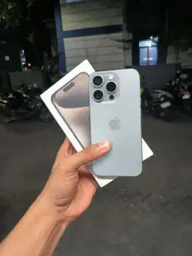 iPhone 15 pro 128gb iBox on garansi Natural titanium