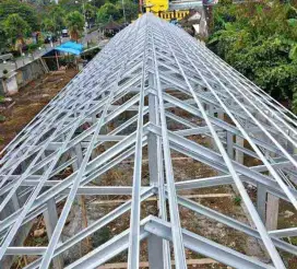 Baja ringan terpasang