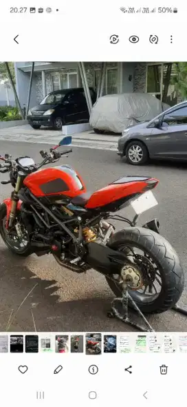 Moge ducati streetfighter 848 fp