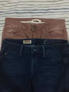 Jeans low rise (2pcs)
