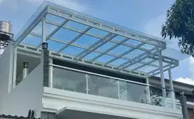 Canopy atap kaca 37
