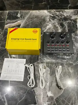Soundcard v8 kondisi baru , grosir/ecer
