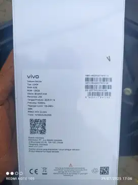 Jual vivo y29 ram8/128 kondisi segel dus
