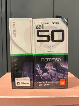 Infinix Note 50 8GB+8GB/256GB Jual Murah New Segel