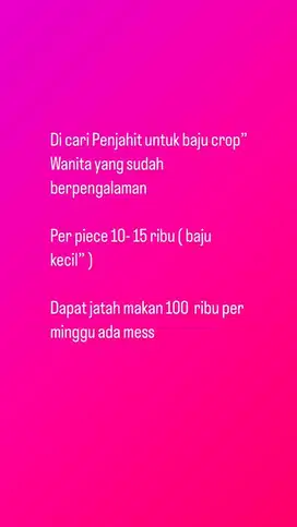 Lowomgan Penjahit
