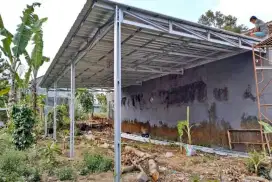 Kanopi baja ringan atap galvalum