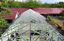 BAJA RINGAN ATAP RUMAH TERPASANG