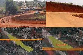 RARE DEAL Kavling 4,3 Hektar Pinggir Jalan Raya Utama Bojonggede