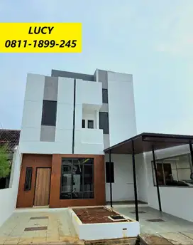 Rumah Baru 3 Lantai Jarang Ada di Cluster Graha Raya Bintaro GB-14905