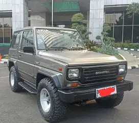 DIJUAL!! DAIHATSU TAFT 4X4 2.8 F70 GT SOLAR DIESEL 1995 JEEP MOBIL