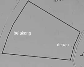 Rumah Sayap Riau dijual cepat strategis negotible