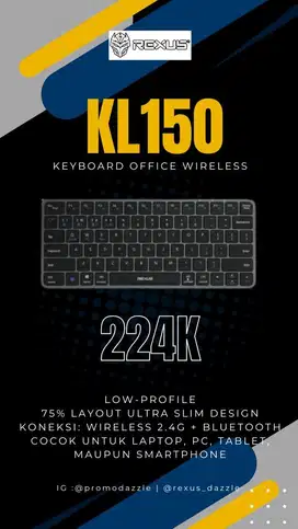 Keyboard bluetooth Rexus KL150