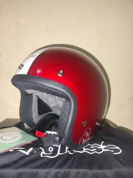 Helm Howard Smith x Cargloss Deep Red Uk. M
