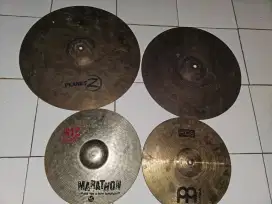 Jual apa adanya Cymbal borong semua boleh satuan juga boleh asal cocok