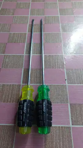 Tekiro Obeng Gagang Karet Plus Minus 6 x 300mm Original