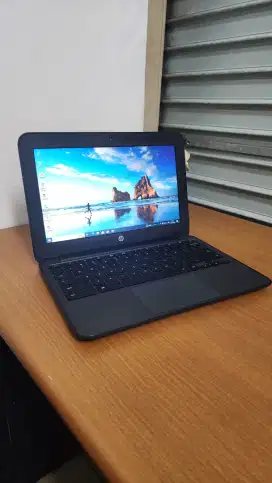 2. Laptop Sekolah & Kantor | HP 11 G5 RAM 4GB | Chrome OS Cepat & Awet