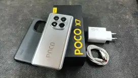 POCO X7 5G 8/256GB SILVER ON GARANSI