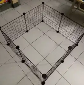 Kandang kucing bongkar pasang