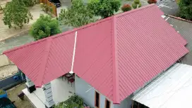 Tukang perbaikan atap bocor renovasi pasang baja ringan plafon PVC GRC