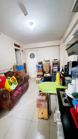 Dijual cepat apart GREEN PALACE RADLES 2BR VIEW KOLAM RENANG PPJB