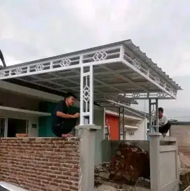 Tukang atap baja ringan, kanopi, plapon, cat, dinding,atap bocor dll