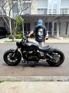 Benelli Keeway V250FI modif ganteng v twin 250cc
