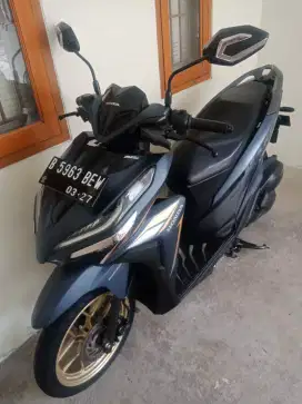 NEW HONDA VARIO 125 CBS ISS BLUE MATTE PAJAK PANJANG FULL ORI JAMINAN!