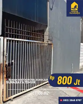 Rumah Kost Surabaya Keputih, Sukolilo