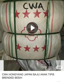 Ball Baju Anak Tipis