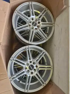 Velg Astro  Ring 17 double pcd 4x100 dan 4x114