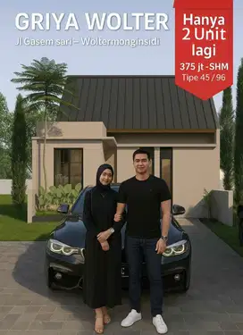 Rumah pedurungan belakang aneka jaya wolter  strategis jalan lebar