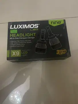 Luximos X9 LED 3 Warna Socket H11