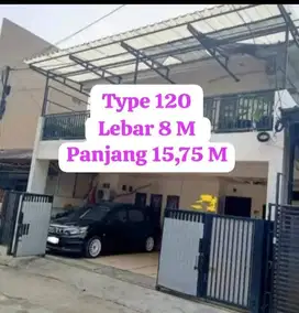 Di Jual cepat rumah 2 lt grogol Petamburan jakbar