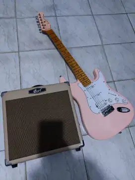 Gitar listrik scorpion 1 set