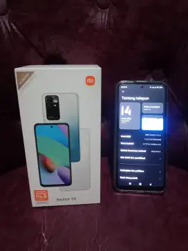 Redmi 10 2022 4/64 No Minus Eks Garansi Resmi