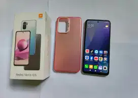 Redmi note 10S fullset ram 8+5/128 nego