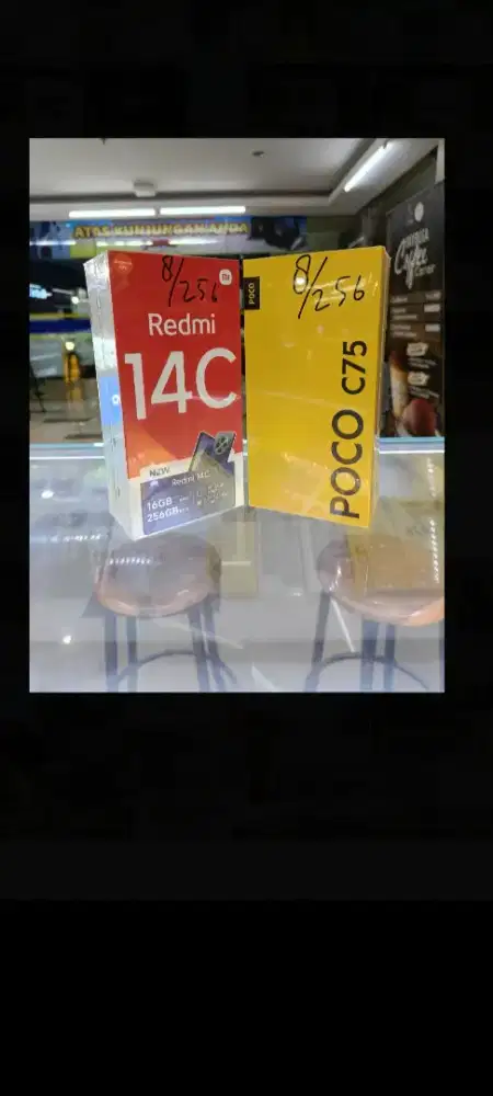 Xiaomi poco C75 8/256 setara redmi 14c resmi