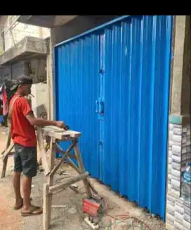 Pintu folding gate