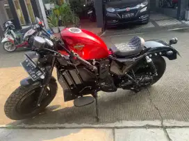 JUAL MOTOR CUSTOM SPORTSTER MATIC MESIN VARIO 110CC