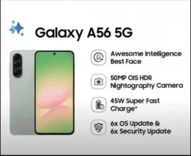 Dijual Cepat Samsung Galaxy A56 8/128GB - Awesome Olive