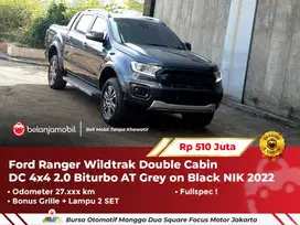 [ 4X4 ] Ford Ranger Wildtrak Double Cabin 4x4 2.0 AT Grey 2022 2023