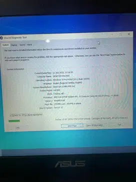 Asus X455D AMD A10 + R6 sudah SSD