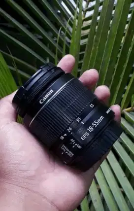 Lensa kit canon 18-55mm