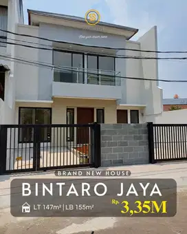 Dijual Rumah Minimalis Modern Area Bintaro Jaya Tangsel